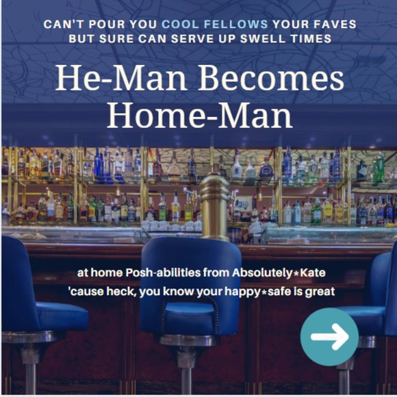 "STAY HOME SAFE ~ Posh with Good Gusto" - Picture 4 of 8